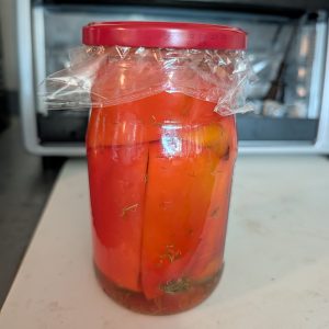 Homemade Pickled Peppers